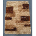 Viscose Polyester Shaggy dengan Design Carpet